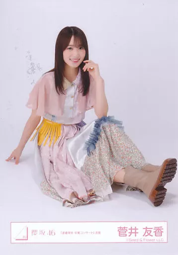 生写真(乃木坂46)/アイドル/櫻坂46 菅井友香/座り/櫻坂46