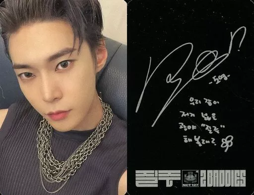 NCT127 イリチル ドヨン DOYOUNG サイン入り フリスビー Collection Card (Male) / CDs 