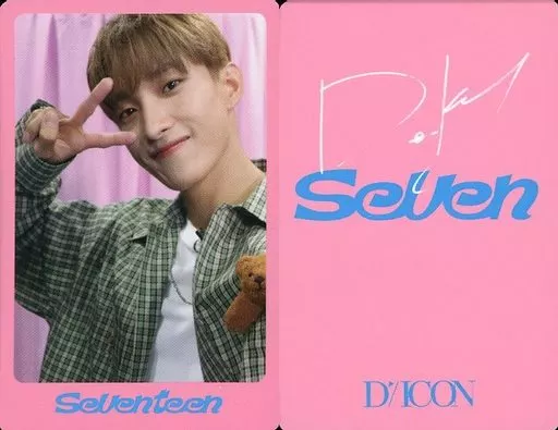SEVENTEEN/DK (ドギョム) / Pink Frame / Back Print with