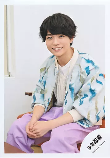 生写真(ジャニーズ)/アイドル/少年忍者 少年忍者/織山尚大/膝上