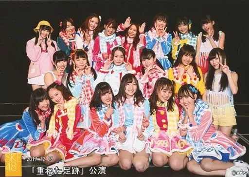 SKE48 2016 10月 生写真 チームS 3種コンプ 重ねた足跡公演衣装