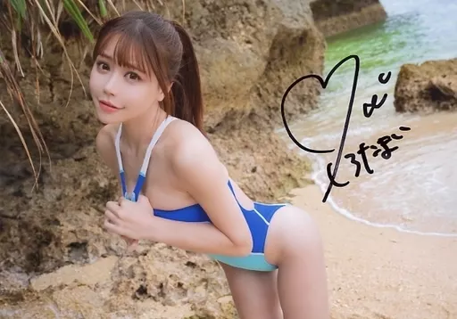 生写真(女性)/コスプレイヤー ☆白田まい/直筆サイン入り/競これ