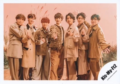 生写真(ジャニーズ)/アイドル/Kis-My-Ft2 Kis-My-Ft2/集合(7人)/横型