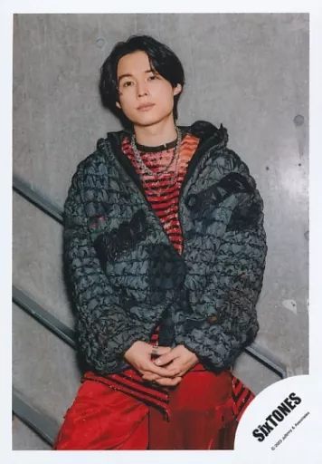 SixTONES オフショット ABARERO 松村北斗 生写真(ジャニーズ)/アイドル