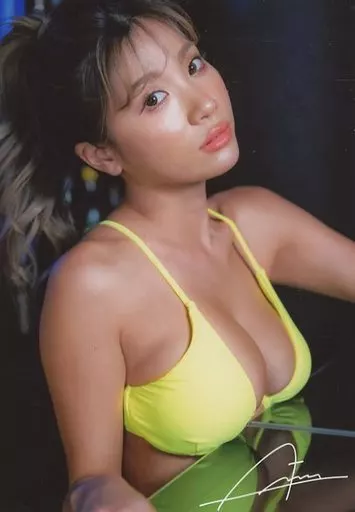 生写真(女性)/グラビアアイドル 葉月あや/印刷サイン入り/「MEN'SDVD