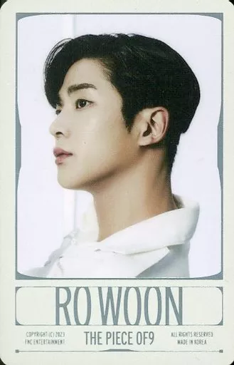 SF9 로운 CD トレカ Collection Card (Male) / CD-「 THE PIECE OF9 」 (CATCH ver