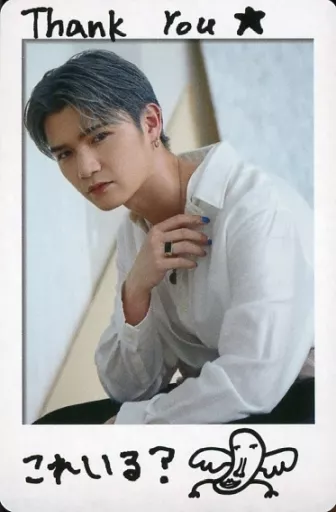 Collection Card (Male) / [DEEP SQUAD Scratch No. 2] Polaroid-style 