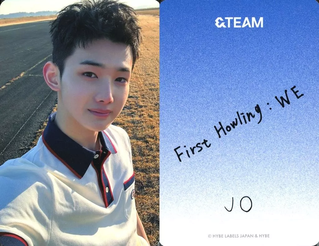 Collection Card (male) / & TEAM JAPAN POP-UP STORE [First Howling