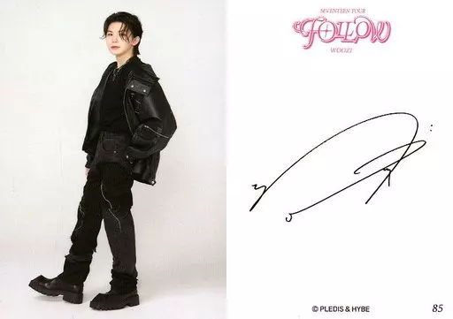 SEVENTEEN ウジ サイン 85 : SEVENTEEN/WOOZI / 