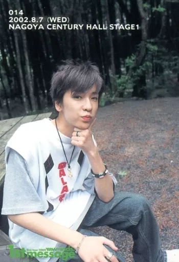 コレクションカード(男性)/「w-inds. Live Tour 2002 1st message