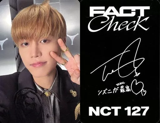NCT 127 / Tail (TAEIL) / With Print Signature and Message / CDs
