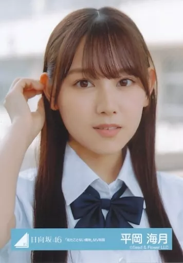 生写真(乃木坂46)/アイドル/日向坂46 平岡海月/バストアップ/日