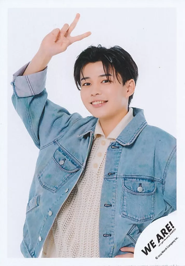 生写真(STARTO)/アイドル/なにわ男子 なにわ男子/長尾謙杜/上半身/「WE