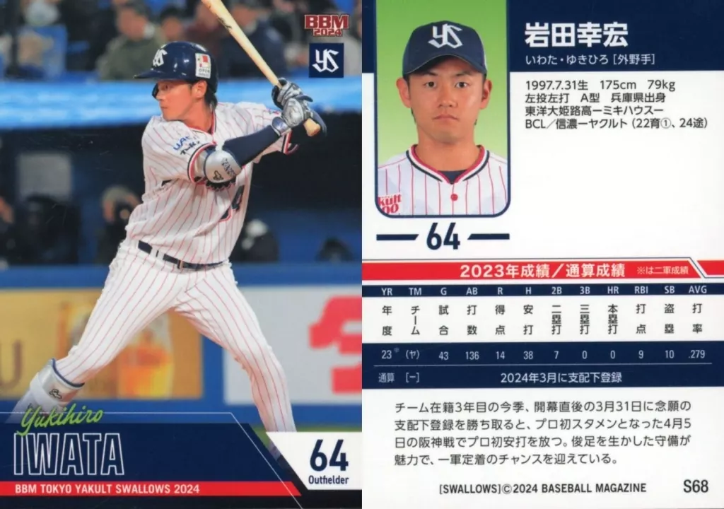 岩田 幸宏 | 東京ヤクルトスワローズ