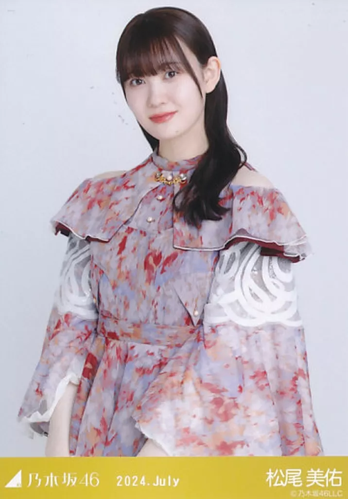 生写真(乃木坂46)/アイドル/乃木坂46 松尾美佑/上半身・12thBD
