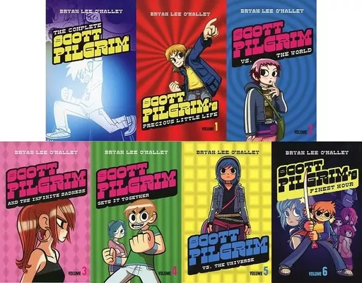 スコット・ピルグリム (原作・英語版) 6巻セット Scott Pilgrim Bundle Vs 1-6: O'Malley, Bryan Lee, O'Malley