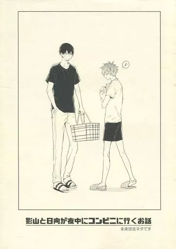 女性向け一般同人誌(BL含む) ハイキュー!! 【無料配布本 女性向け一般同人誌(BL含む) ハイキュー!! 【無料配布本