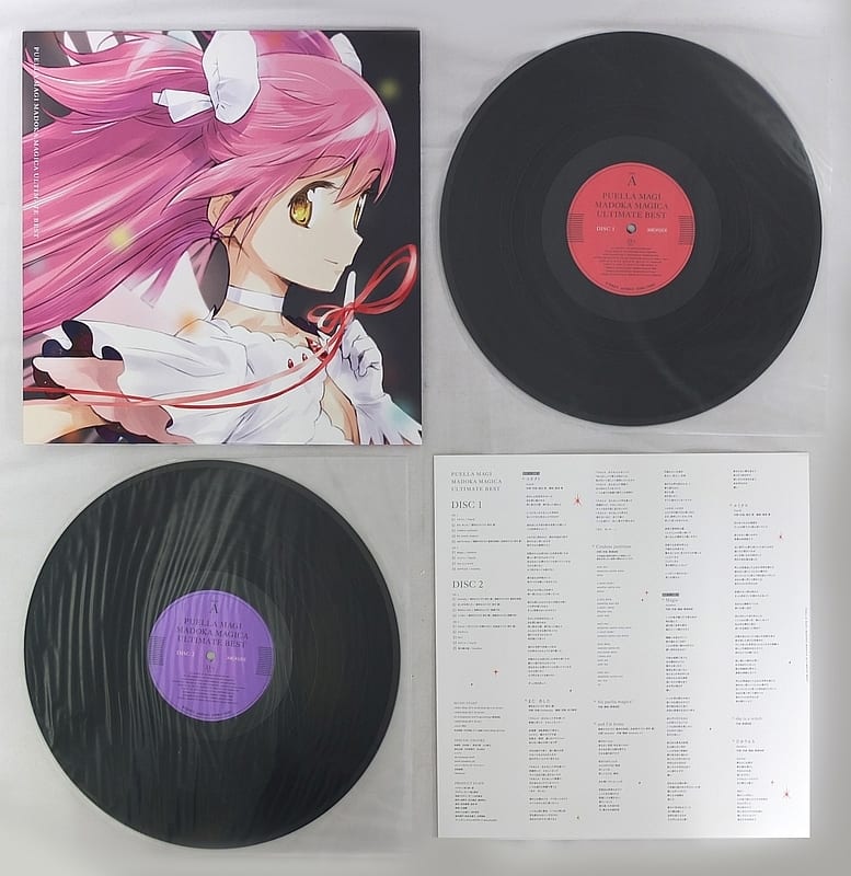 LP records PUELLA MAGI MADOKA MAGICA Ultimate Best [Limited