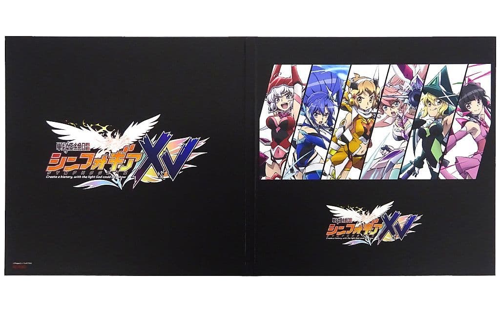 集合LP尺寸双套规格DISC收纳盒「Blu-ray/DVD战姬绝唱SYMPHOGEAR XV