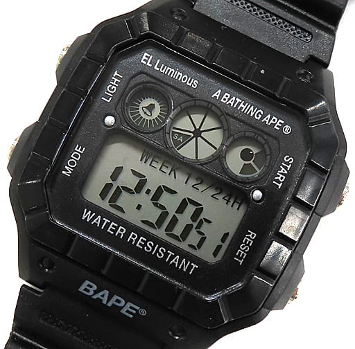 Logo Digital Watch A BATHING APE 2020 SUMMER COLLECTION Appendix