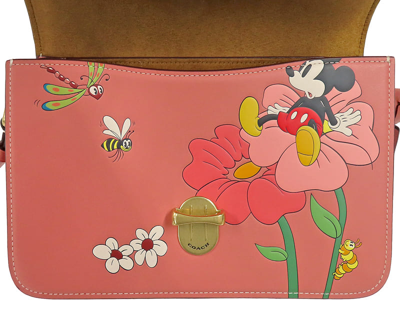 Mickey Mouse & Flower Canstadio Shoulder Bag 