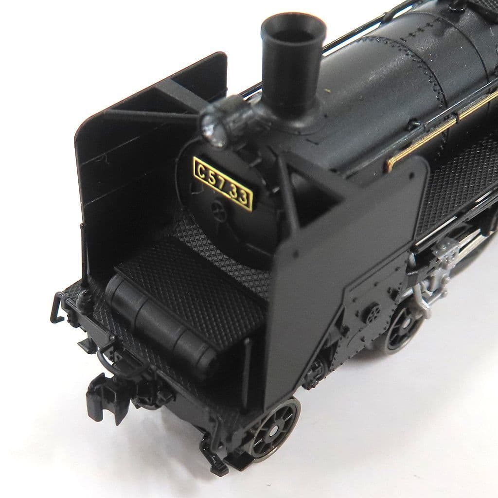 Railway model [Parts Replaced / Accessories Used] 1/150 C57 first class ...