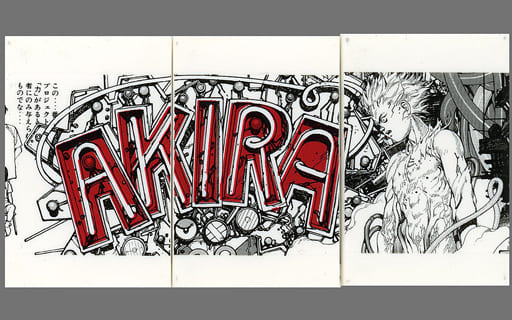 AKIRA: Art Of Wall – Poster Panorama Par Katsuhiro Otomo & Kosuke Kawamura – Neuf