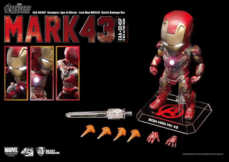 Iron Man Mark 43 (Battle Damage Ver.) 