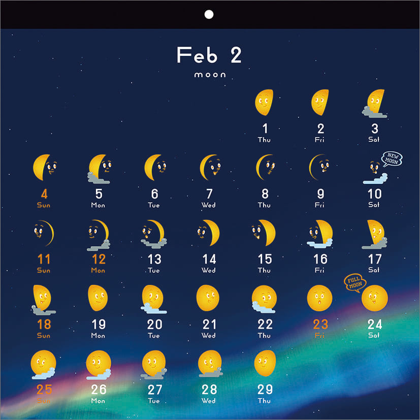 Moon 2024 calendar Goods / Accessories