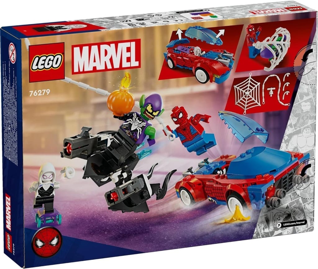 Lego spider best sale man base