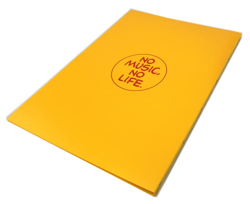 Poster B2 Poster File Yellow Logo Design 「 TOWER RECORDS 