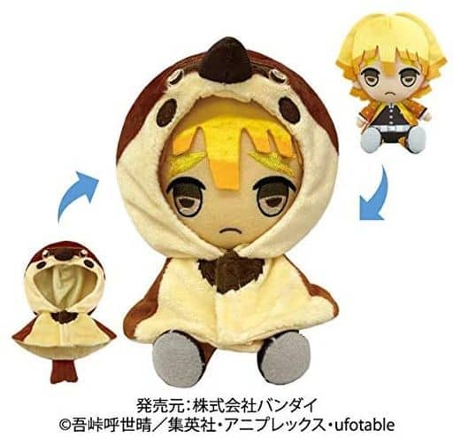 Plush toy Agatsuma Zenitsu Chuntaro Ver. Chibi Plush toy' Demon 