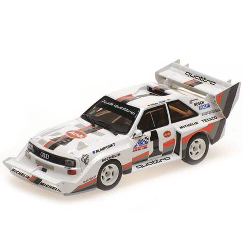 Modèle réduit Audi Quattro S1 Pikes Peak Winner 1987 W.roehrl Nr1 1/18 Modèle réduit Audi Quattro S1 Pikes Peak Winner 1987 W.roehrl Nr1 1/18