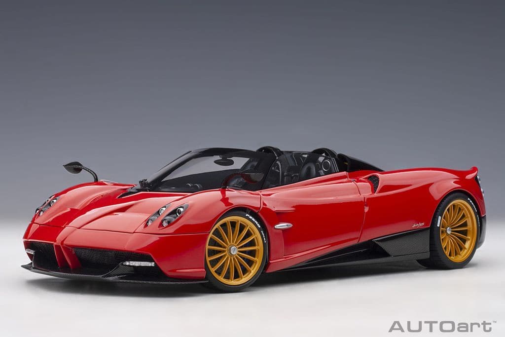 1/18 Paganiwaila Roadster (Red) 「 Auto Art Composite Model Series