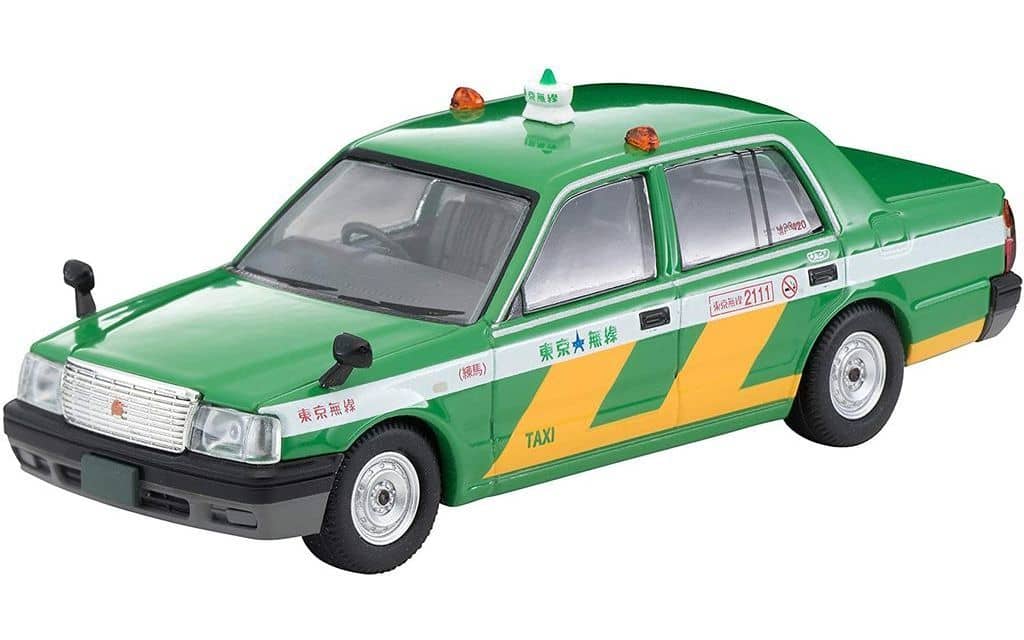 Minicar 1/64 LV-N218a Toyota Crown Comfort Tokyo Radio Taxi (Green 