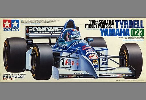 Radio control 1/10 Tyrrell Yamaha 023 Body Parts Set 