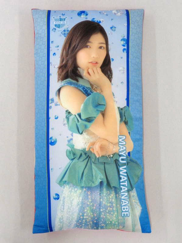 Watanabe Mayu Vertical Cushion (1608) AKB48 CAFE & SHOP limited Goods