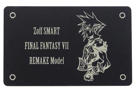 Accessories (non-metal) FINAL FANTASY VII REMAKE Model Zoff SMART