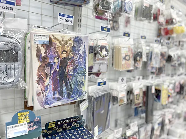 ゲーム関連グッズコーナー