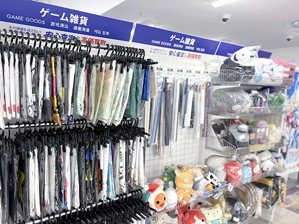 ゲーム関連グッズコーナー