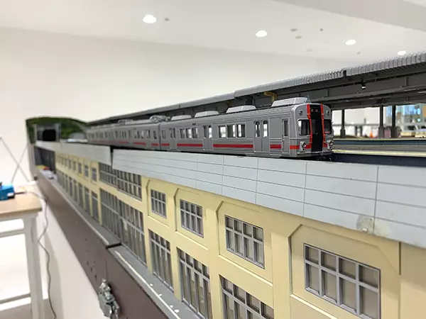 鉄道巨大ジオラマ