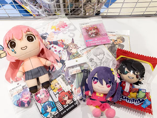 アニメ雑貨コーナー