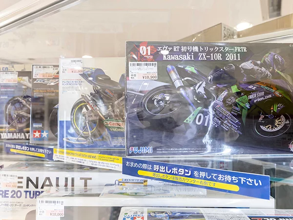 プラモデルコーナー