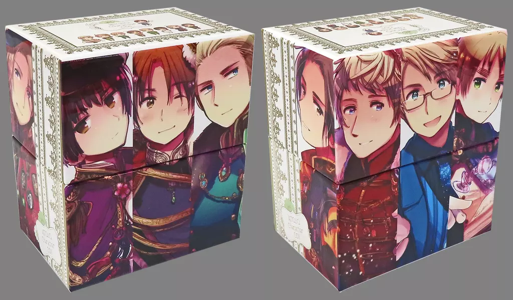 ➀ Axis Powers ヘタリア キャラクターCD Ⅱ 全8種＋収納BOX 【公式通販】