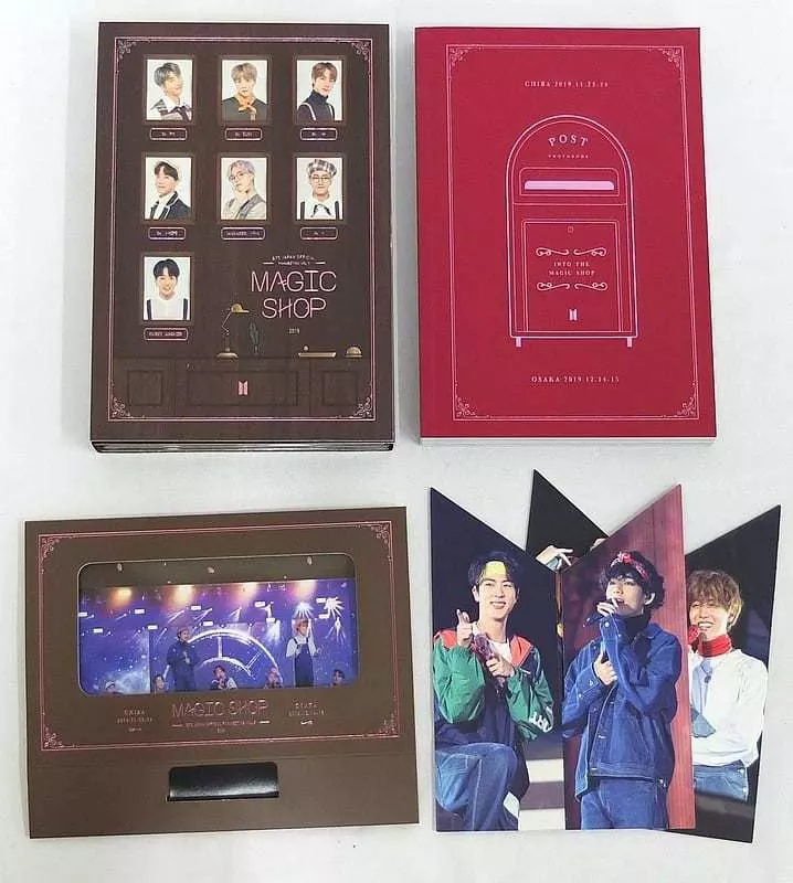 洋楽DVD　不備有)BTS (防弾少年団) / BTS JAPAN OFFICIAL FANMEETING VOL 5 Happy MAGIC SHOP [日本語字幕入り限定版](状態：BOXに傷み・DISCケースに爪折れ有り) RARE BTS JAPAN OFFICIAL FANMEETING VOL.5 MAGIC SHOP DVD BOX