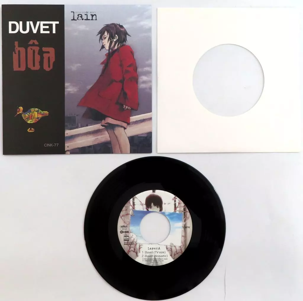 EPレコード　boa / DUBET ～TVアニメ「serial experiments lain」オープニングテーマ[初回限定盤] Serial Experiments Lain Duvet EP Vinyl Boa Anime Opening