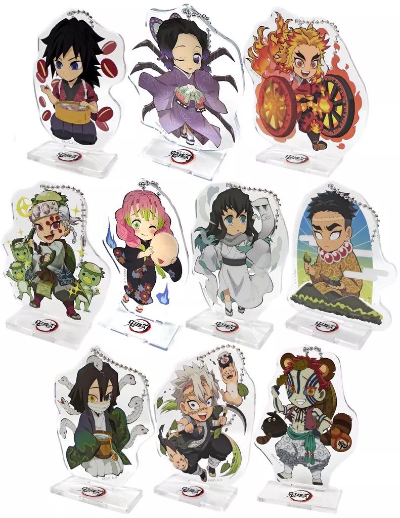 アクリルスタンド・アクリルパネル 全10種セット 「鬼滅の刃 アクリルスタンド・アクリルパネル 全10種セット 「鬼滅の刃