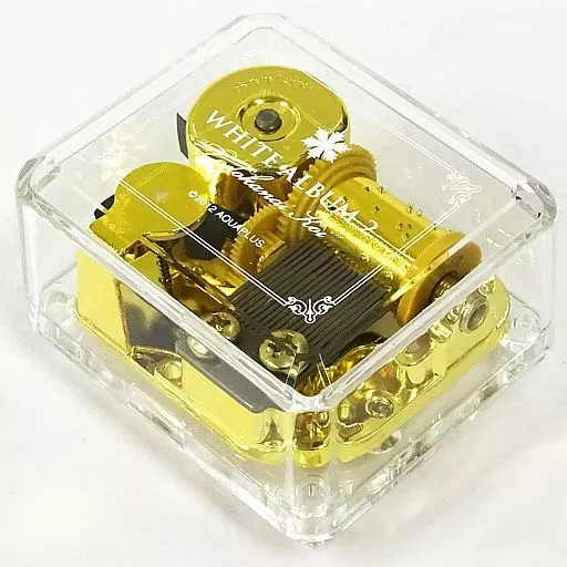 雑貨　冬馬かずさ オルゴール アクリルスタンドセット(曲：届かない恋) 「WHITE ALBUM2 学園祭 2018～LIVE ＆ TALK～」 AQUAPLUS STORE：『WHITE ALBUM2』オルゴール アクリルスタンド