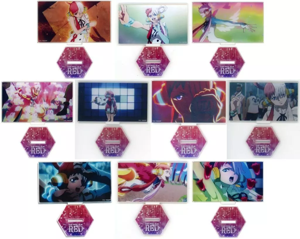 ワンピース RED いらだっ ウタ トレーディング場面写アクリル