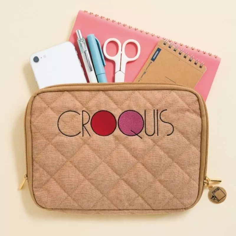 Miscellaneous goods Crokey Book jabara citrus Pouch CROQUIS LOVE ...